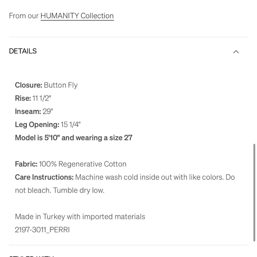 Citizens of Humanity Blaine Perri wash 25 - Picture 7 of 10